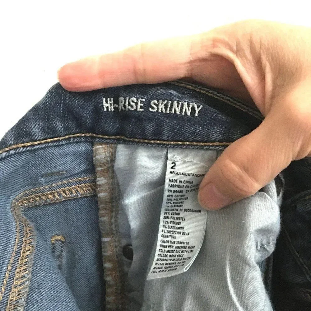 ‎American Eagle Hi Rise skinny jeans 2
